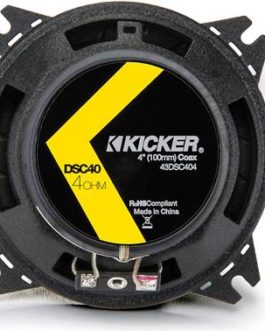 Kicker 4″ DSC404 120W Speaker (Set of 2)
