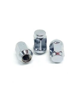 Chrome Nut 12×1.25mm Tapered 19mm Head