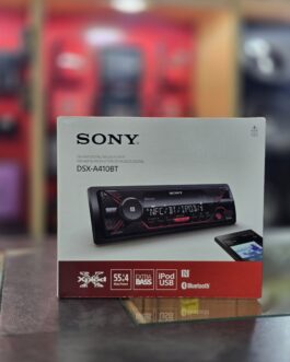 Sony DSX-A410BT Single-DIN Bluetooth Front USB AUX Car Stereo Digital Media Receiver